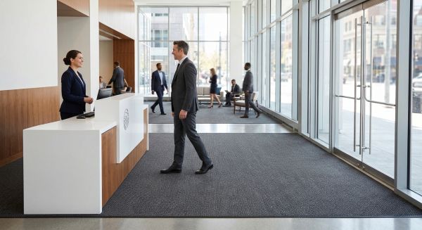 Tapis commerciaux : entretien régulier et image professionnelle de votre entreprise